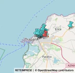 Mappa Via dell' Ulivo, 91100 Trapani TP, Italia (1.52455)