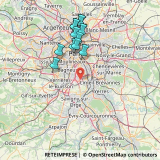 Mappa Rue du Luxembourg, 11013 Courmayeur AO, Italia (15.99118)