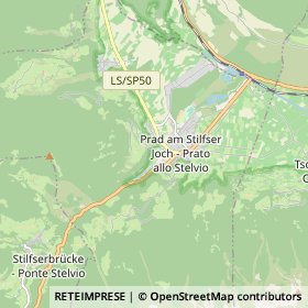 Mappa Prato allo Stelvio