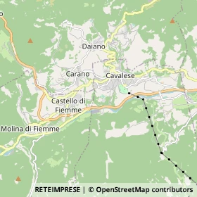 Mappa Cavalese