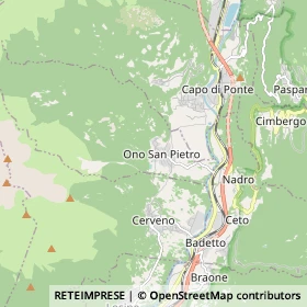Mappa Ono San Pietro