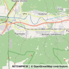 Mappa Delebio