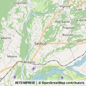 Mappa Sedico