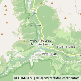 Mappa Moso in Passiria