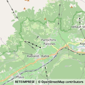 Mappa Parcines