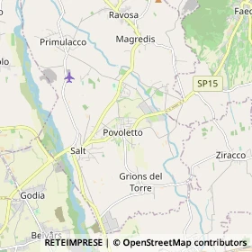Mappa Povoletto