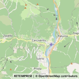 Mappa Cercivento
