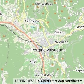 Mappa Pergine Valsugana