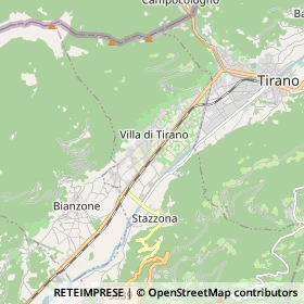 Mappa Villa di Tirano