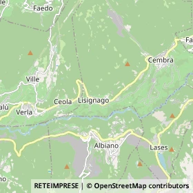 Mappa Lisignago