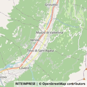 Mappa Mazzo di Valtellina
