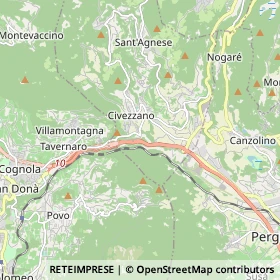 Mappa Civezzano