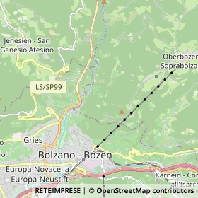 Mappa Bolzano