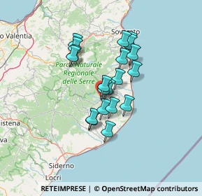 Mappa 89040 Bivongi RC, Italia (11.262)