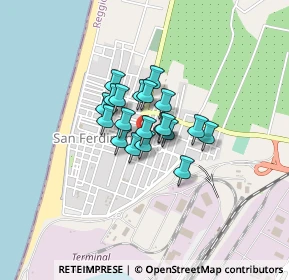 Mappa Viale Caduti in Guerra, 89026 San Ferdinando RC, Italia (0.2545)