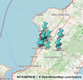 Mappa Via Rossini, 89026 San Ferdinando RC, Italia (7.77133)