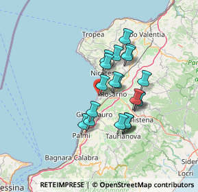 Mappa Via Niccolò Paganini, 89026 San Ferdinando RC, Italia (11.93)