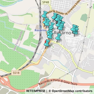 Mappa SS18, 89025 Rosarno RC, Italia (0.4975)