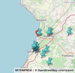 Mappa Via Pavia, 89026 San Ferdinando RC, Italia (7.66769)