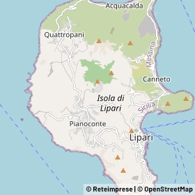 Mappa Lipari