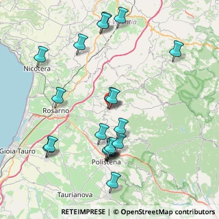 Mappa Via San Francesco D'Assisi, 89023 Laureana di Borrello RC, Italia (9.89)