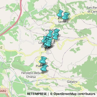 Mappa Via San Francesco D'Assisi, 89023 Laureana di Borrello RC, Italia (1.2435)