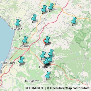 Mappa Viale Margherita, 89023 Laureana di Borrello RC, Italia (9.8365)