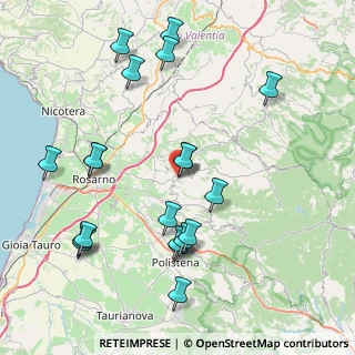 Mappa Viale Margherita, 89023 Laureana di Borrello RC, Italia (9.9355)