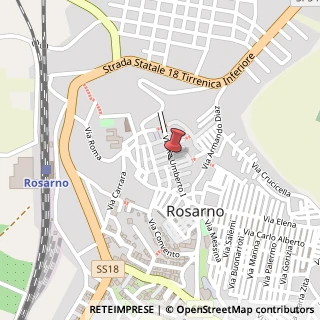 Mappa Via Umberto I,  24, 89025 Rosarno, Reggio di Calabria (Calabria)