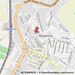 Mappa Largo Convento, 8, 89025 Rosarno, Reggio di Calabria (Calabria)