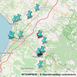 Mappa Via Concordia, 89023 Laureana di Borrello RC, Italia (9.742)