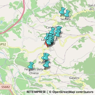 Mappa Via Napoli, 89023 Laureana di Borrello RC, Italia (1.282)