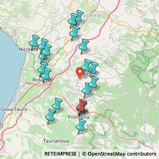 Mappa Via Napoli, 89023 Laureana di Borrello RC, Italia (8.9605)