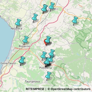 Mappa Via Napoli, 89023 Laureana di Borrello RC, Italia (9.783)