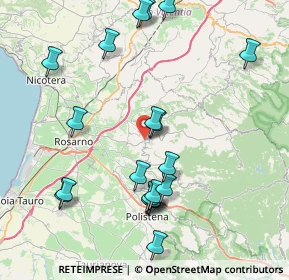 Mappa Strada Provinciale Rosarno Laureana, 89023 Laureana di Borrello RC, Italia (9.7825)