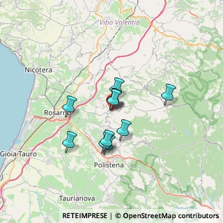 Mappa Via IV Novembre, 89023 Laureana di Borrello RC, Italia (5.30545)