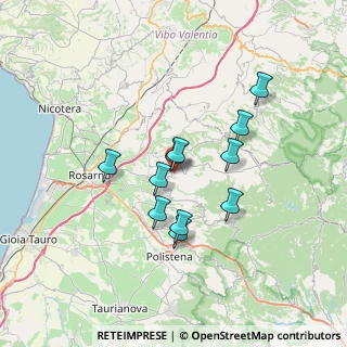 Mappa Via IV Novembre, 89023 Laureana di Borrello RC, Italia (6.12727)