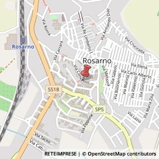 Mappa Via Convento, 89025 Rosarno RC, Italia, 89025 Rosarno, Reggio di Calabria (Calabria)
