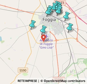 Mappa S.S. 16 Km 680+920, 71122 Foggia FG, Italia (5.17462)