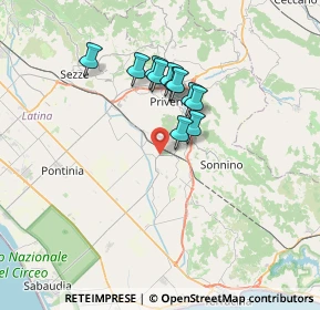 Mappa Strada Marittima, 04014 Pontinia LT, Italia (5.71545)