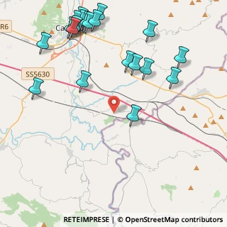 Mappa Via Casamarina, 03044 Cervaro FR, Italia (5.865)
