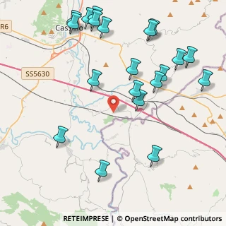 Mappa Via Casamarina, 03044 Cervaro FR, Italia (5.417)