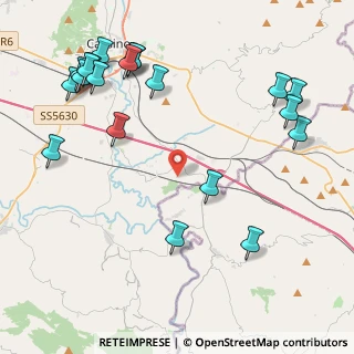Mappa Via Casamarina, 03044 Cervaro FR, Italia (5.771)
