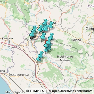 Mappa Via S. Sebastiano, 81010 Prata sannita CE, Italia (10.143)