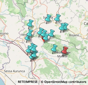 Mappa Via S. Sebastiano, 81010 Prata sannita CE, Italia (12.637)