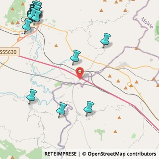 Mappa SS 430 via Valle Del Garigliano, 03043 Cassino FR (7.6325)