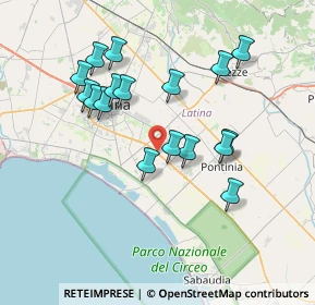 Mappa SS 148 km 78.650, 04016 Latina LT (7.4)