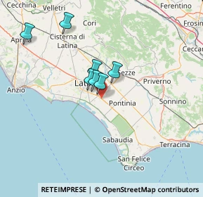 Mappa SS 148 km 78.650, 04016 Latina LT (30.5525)