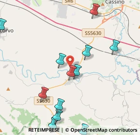 Mappa SP 152, 03040 Pignataro Interamna FR, Italia (5.40077)