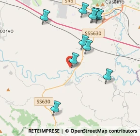 Mappa SP 152, 03040 Pignataro Interamna FR, Italia (5.3825)